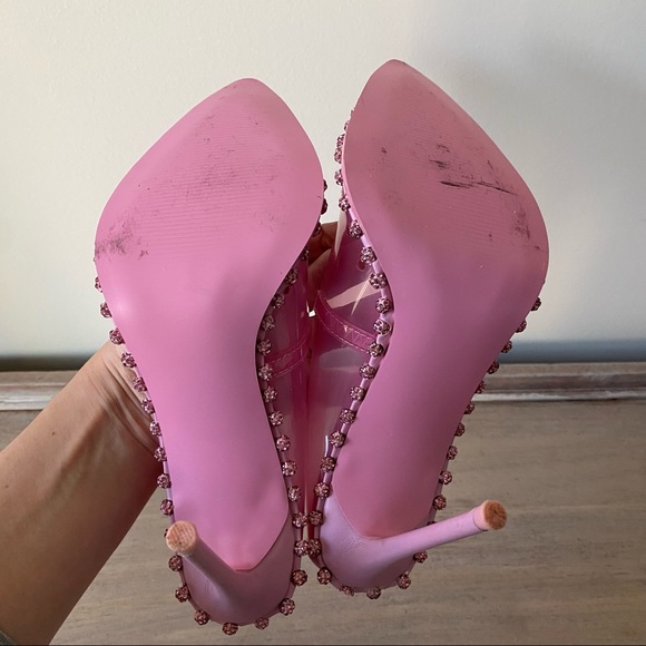 Steve Madden Vyper Dusty Pink Pointy Toe Shoes Size 6 - Picture 10 of 10